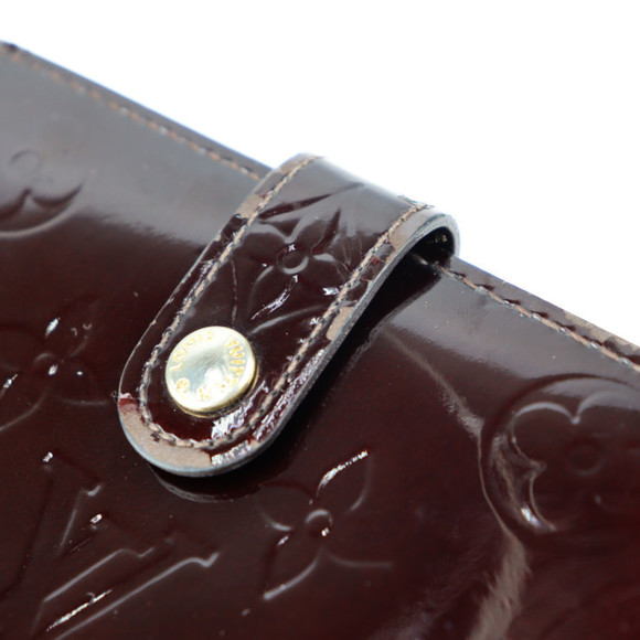 Louis Vuitton Portefeuille Wallet Vernis Amarant - Picture 6 of 10